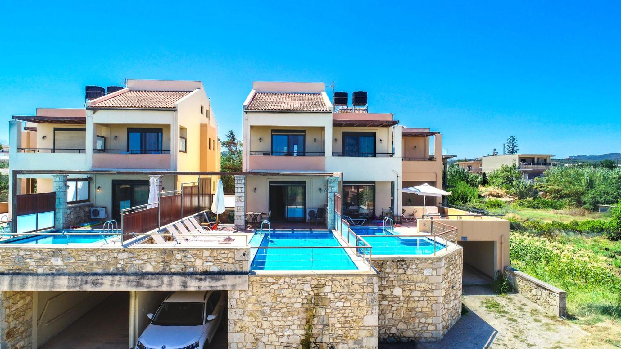 Corali Villas Kolimvarion Bagian luar foto